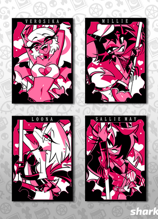 Helluva Boss Collectible Metal Cards - Valentines Wave 2 *LIMITED STOCK*