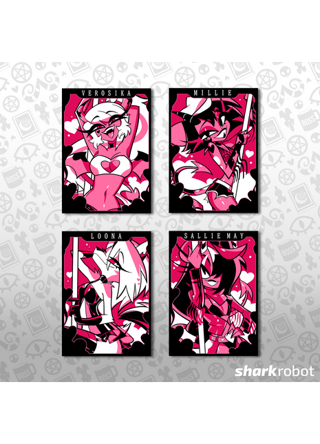 Helluva Boss Collectible Metal Cards - Valentines Wave 2 *LIMITED STOCK*