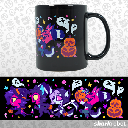 Trick or Treaters Black Mug *LIMITED STOCK*