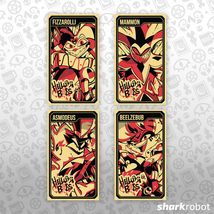 Helluva Boss Collectible Metal Cards - Series 2 - Wave 3 GOLD