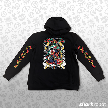 Pullover Hoodie - Sinsmas 2024 - Millie + Moxxie w/Printed Sleeves *LIMITED RUN*