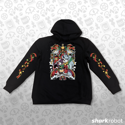 Pullover Hoodie -  Sinsmas 2024 - Octavia + Loona w/Printed Sleeves *LIMITED RUN*