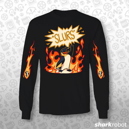 Long Sleeve Shirt - Slurs w/Printed Sleeves *LIMITED RUN*