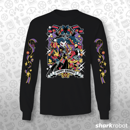 Long Sleeve Shirt - Sinsmas 2024 - Stolas + Blitz w/Printed Sleeves *LIMITED RUN*