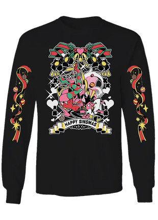 Long Sleeve Shirt - Sinsmas 2024 - Verosika w/Printed Sleeves *LAST CHANCE*