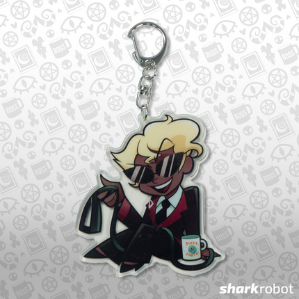 Agent 2 (Full Moon) Acrylic Keychain