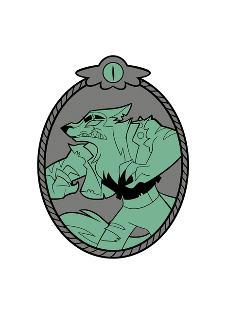 Portrait of Vortex Enamel Pin *SALE*