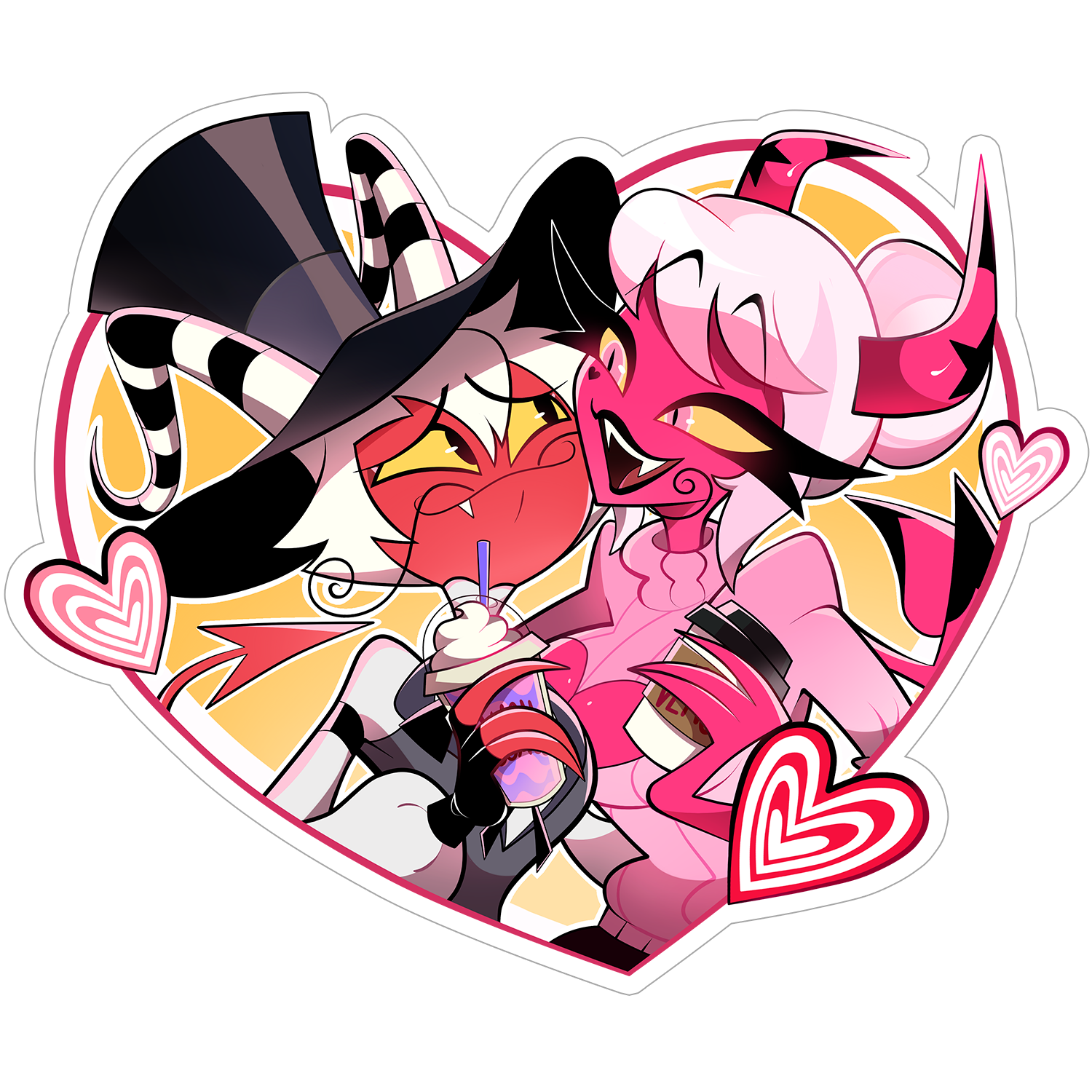 Not In Inventory Sticker Verosika & Wally Sticker *LIMITED STOCK* – Shark Robot