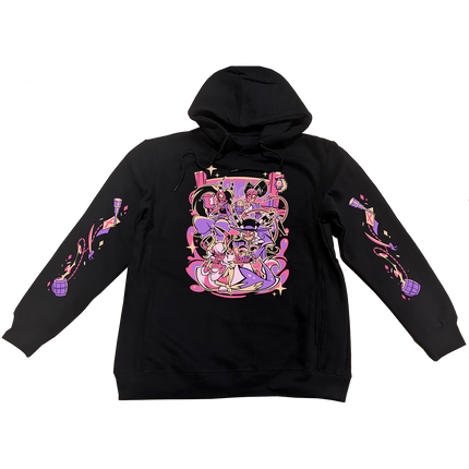 Pullover Hoodie - Wally's Tavern w/Printed Sleeves *LAST CHANCE*