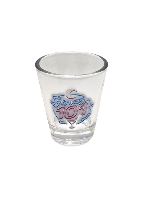 Weary 101 Shot Glass