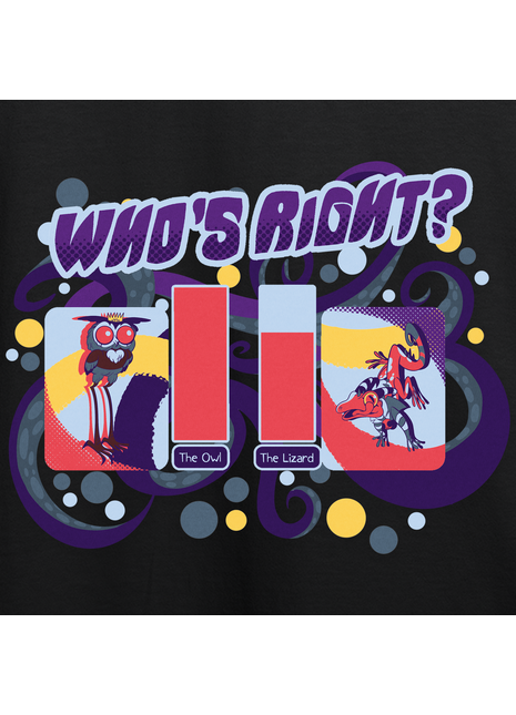 Who's Right? (Stolas Version) T-Shirt *LIMITED RUN*