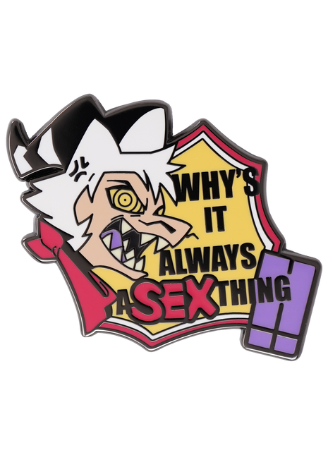 OOPS - Why Striker Enamel Pin *LIMITED STOCK*