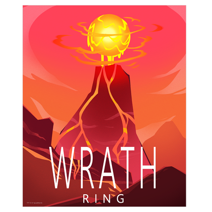 Wrath Ring National Park Style Poster *LIMITED RUN*