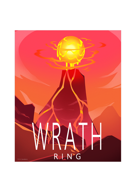 Wrath Ring National Park Style Poster *LIMITED RUN*
