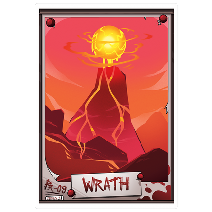 Helluva Boss Trading Cards - Wrath Promo Card (PR-09) *LIMITED STOCK*
