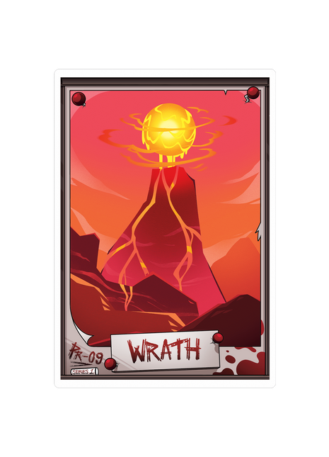 Helluva Boss Trading Cards - Wrath Promo Card (PR-09) *LIMITED STOCK*