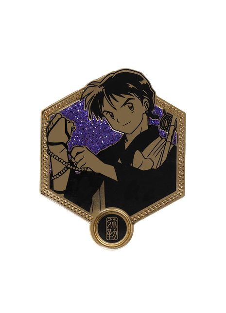 Miroku - Golden Series - 1st Edition Inuyasha Enamel  Pin *LAST CHANCE*