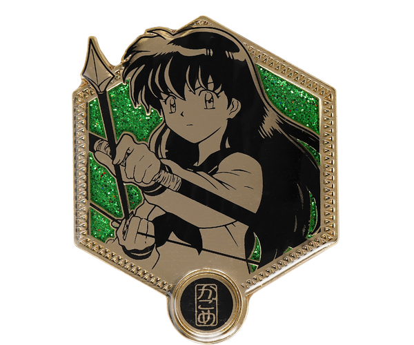 Inuyasha Golden Kagome Enamel Pin