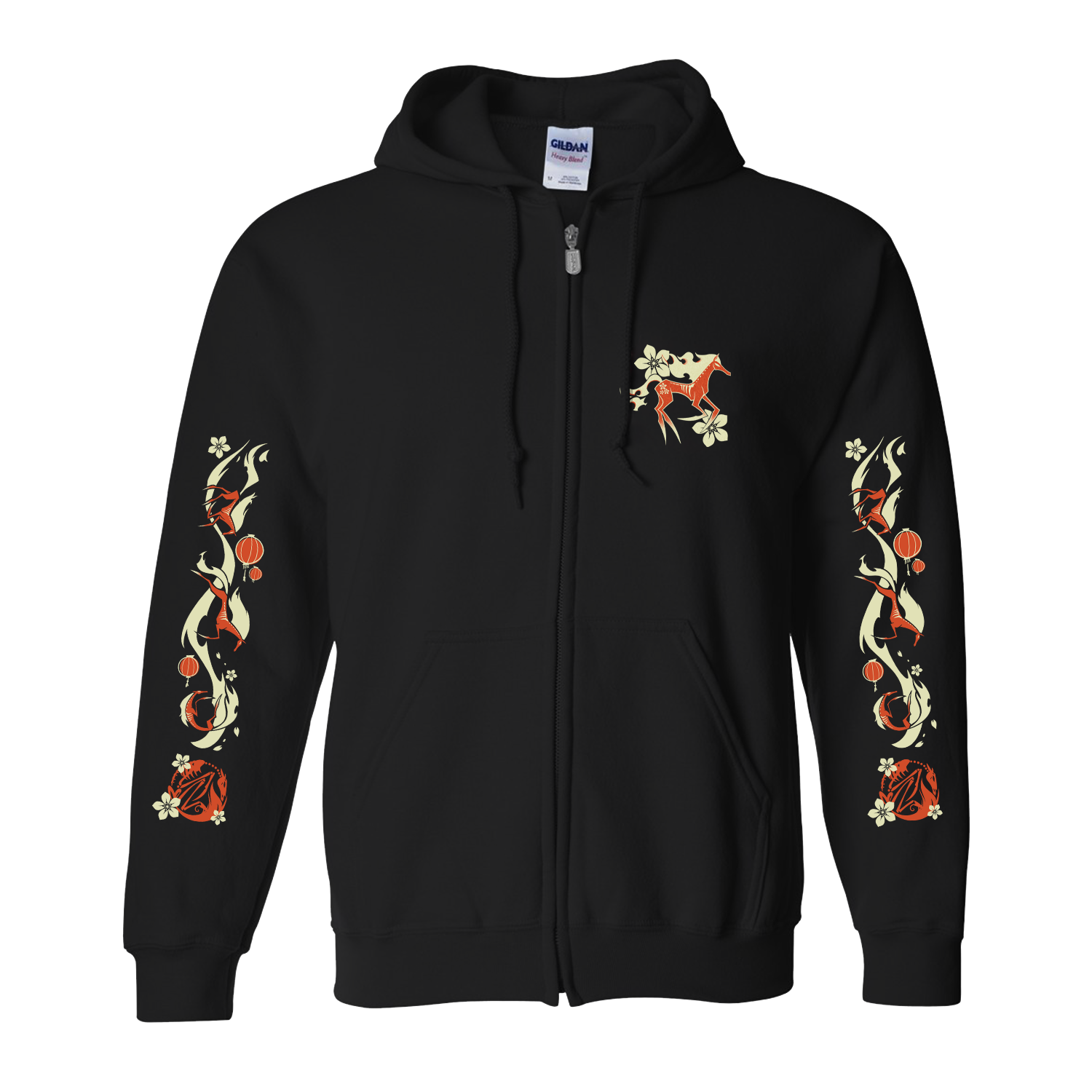 Zip-Up Hoodie - Year of the Horse Logo *PRE-ORDER* 5