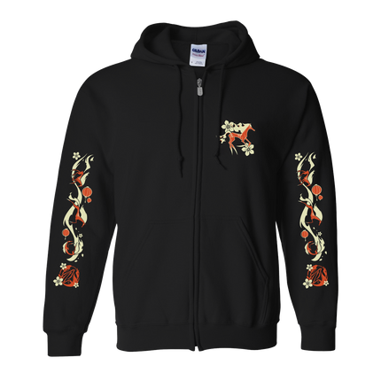 Zip-Up Hoodie - Year of the Horse Logo *PRE-ORDER*