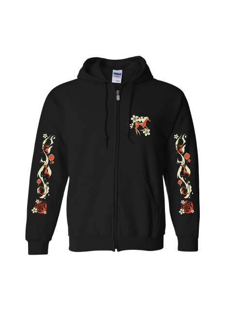 Zip-Up Hoodie - Year of the Horse Logo *PRE-ORDER*