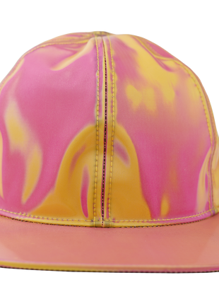 Lenticular Snapback - Pink & Yellow