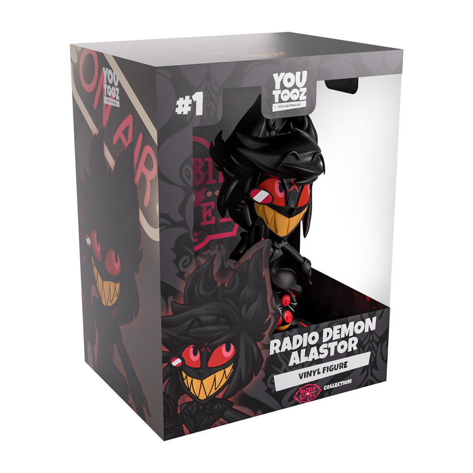 Hazbin Hotel x Youtooz - Radio Demon Alastor Vinyl Figure *PRE-ORDER ...