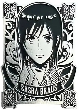 Attack on Titan Silver Badge Sasha Pin *LAST CHANCE*