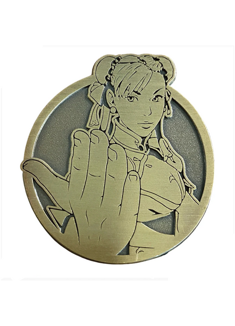 Limited Edition Emblem: Chun-Li - Street Fighter Enamel Pin