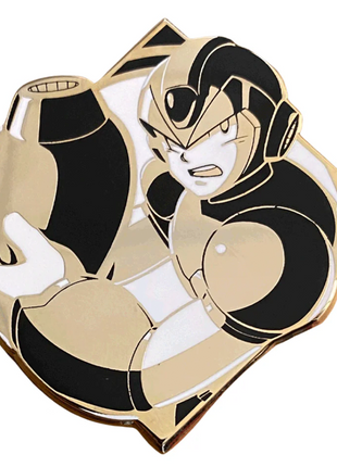 ZMS 10th Anniversary: X (In Base Armor) - Mega Man X Pin