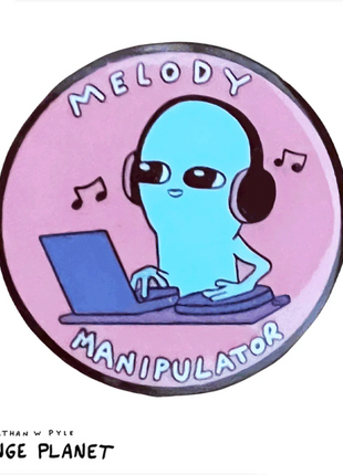 Melody Manipulator: Strange Planet Collectible Pin *LAST CHANCE*