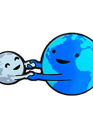 Earth and Moon: Strange Planet Collectible Pin *LAST CHANCE*