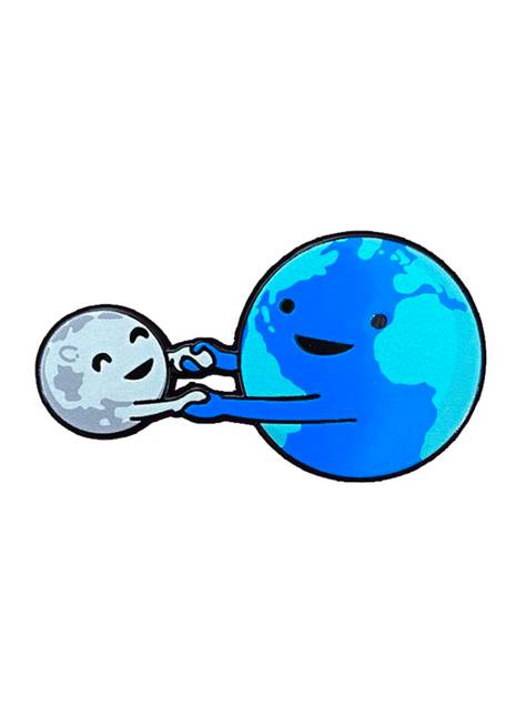 Earth and Moon: Strange Planet Collectible Pin *LAST CHANCE*