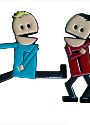 Terrance & Phillip - South Park Enamel 2 Pin Set *LAST CHANCE*