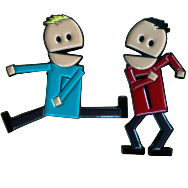 SOUTH PARKサウスパークブラケット Terrance & Phillip - South Park Enamel 2 Pin Set *LAST CHANCE