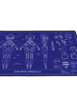 Zone-tron Blueprint Playmat