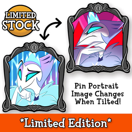 Andrealphlus Changing Portrait - Lenticular Pin *LIMITED RUN*