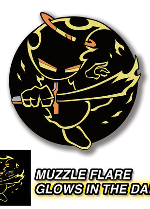 Auditor - Night Watch Pin GLOWS IN THE DARK *LIMITED STOCK*