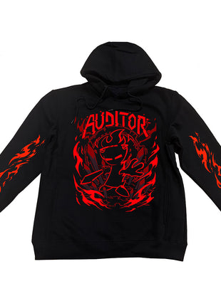 Pullover Hoodie - The Auditor w/Printed Sleeves *LAST CHANCE*