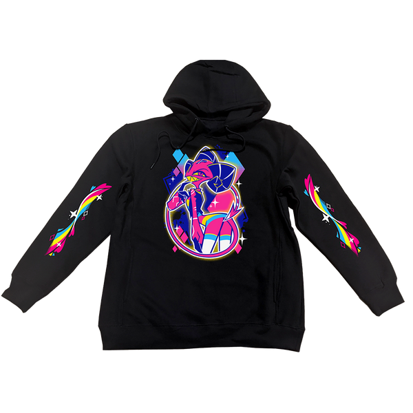 Pullover Hoodie - Barbie Wire - Pride 2025 w/Printed Sleeves