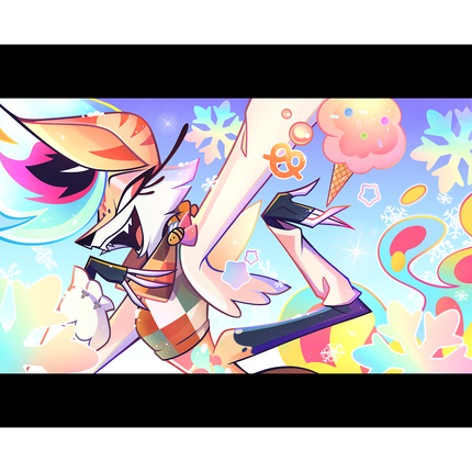 Bee - Cozy Winter - Poster Print *PRE-ORDER*