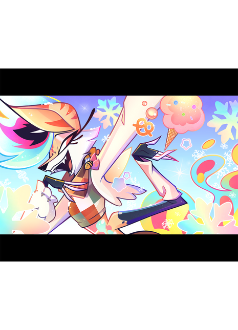 Bee - Cozy Winter - Poster Print *PRE-ORDER*