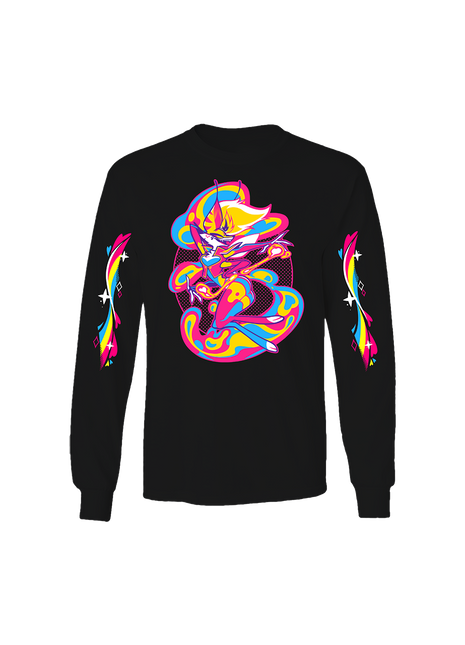 Long Sleeve Shirt - Beelzebub - Pride 2025 w/Printed Sleeves *LAST CHANCE*