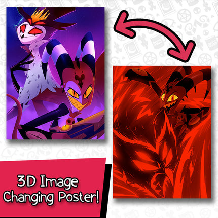 Stolas + Blitz Lenticular Poster *LIMITED STOCK*