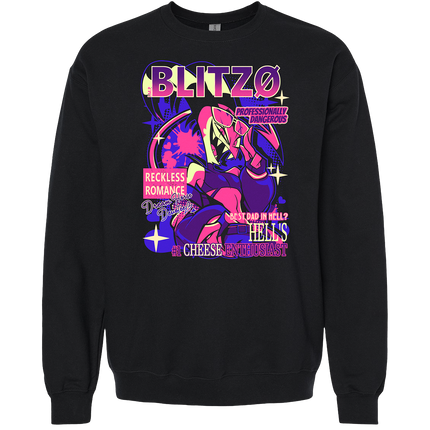 Crewneck Sweatshirt - Blitz - From Helluva Boss with Love