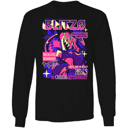 Long Sleeve Shirt - Blitz - From Helluva Boss with Love *LAST CHANCE*