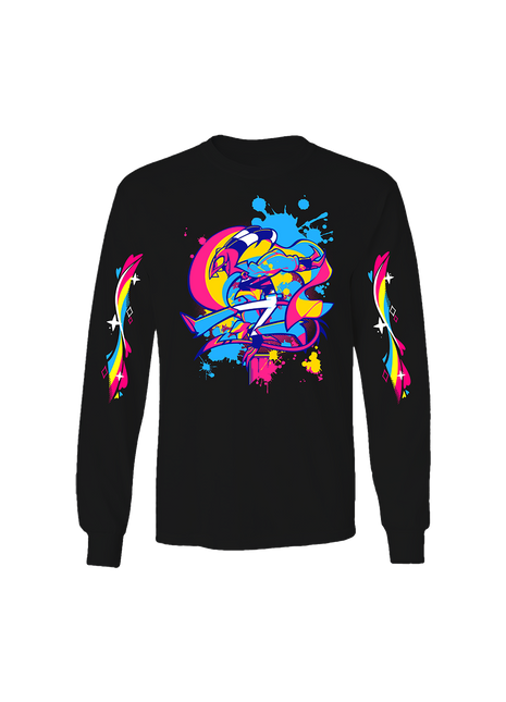 Long Sleeve Shirt - Blitz - Pride 2025 w/Printed Sleeves *LAST CHANCE*