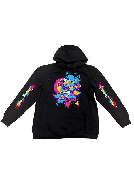 Pullover Hoodie - Blitz - Pride 2025 w/Printed Sleeves *LAST CHANCE*