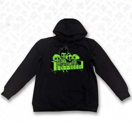 Pullover Hoodie - Boney Plays Couch Boys - GOBLIN GREEN VARIANT *LIMITED RUN*