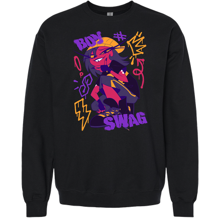 Crewneck Sweatshirt - Unhappy Campers - Boy Swag *LAST CHANCE*